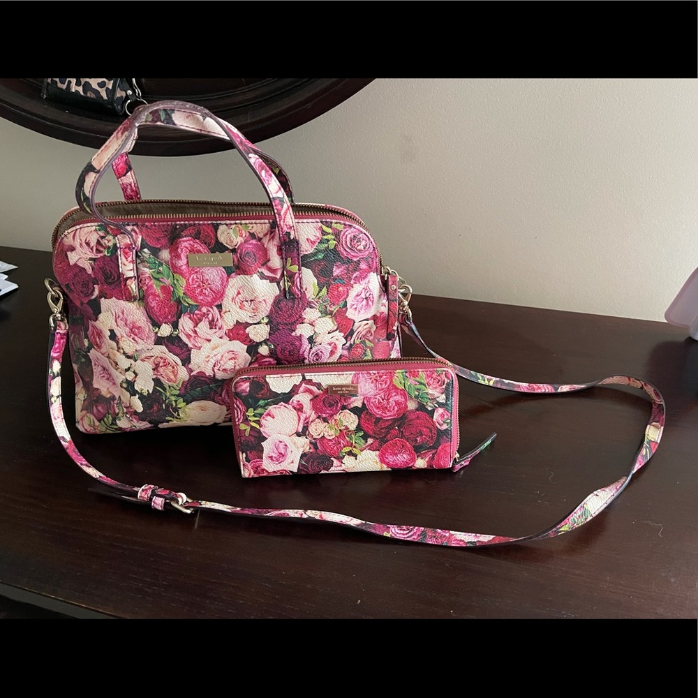 Kate Spade Grant Floral purse and wallet